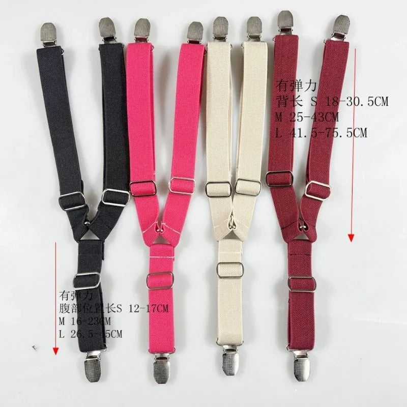 Adjustable Dog Diaper Suspenders with Belly Bands