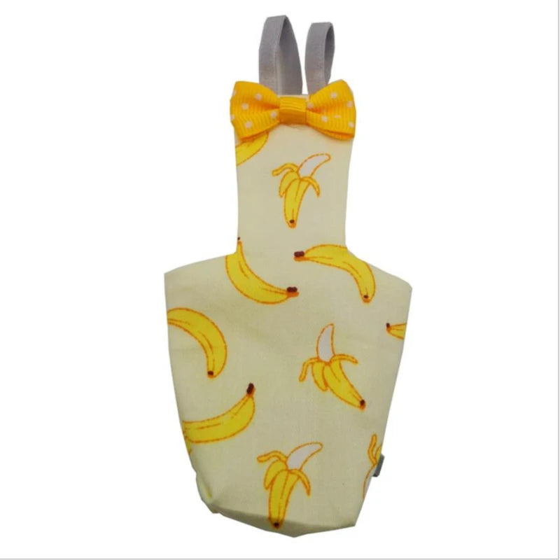 Bird Flight Suit & Diaper with Bowtie – 100% Cotton, Washable