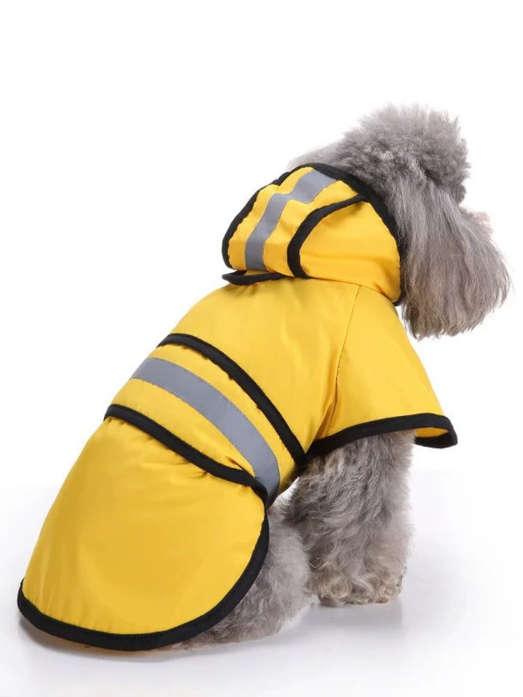 Dog Raincoat – Waterproof & Windproof Jacket for Medium & Large Dogs