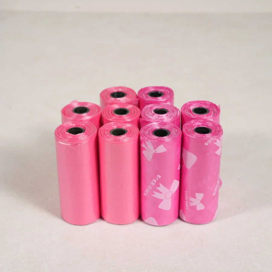 Premium Dog Waste Bags – Extra Thick & Leak-Proof | 8 Rolls / 120 Bags