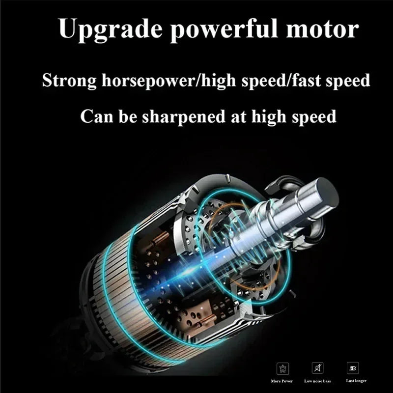 Electric Pet Nail Grinder – Rechargeable USB with LED Light