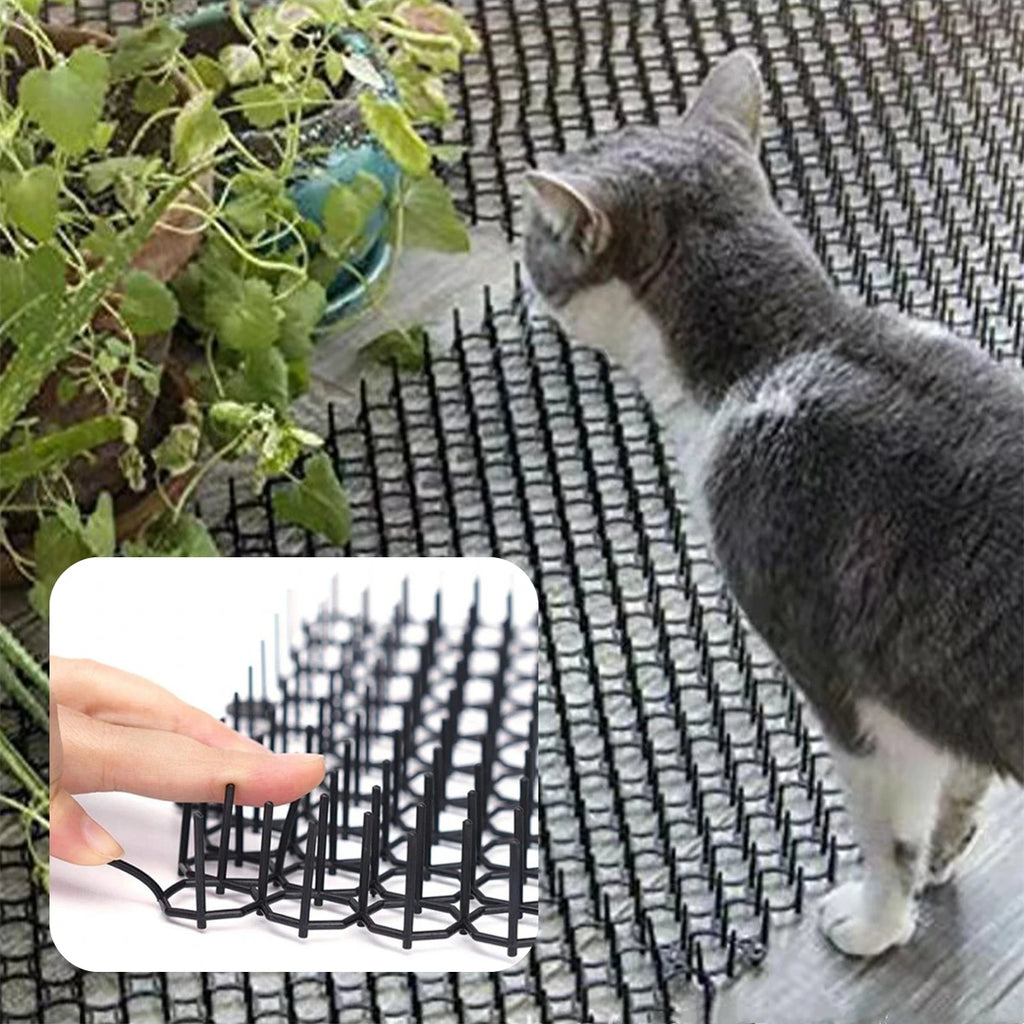 Anti-Cat Spike Mat – Pet-Safe Deterrent for Furniture, Garden & Fences
