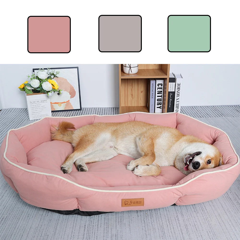 Corduroy Pet Sofa Bed – Cozy Dog & Cat Lounger
