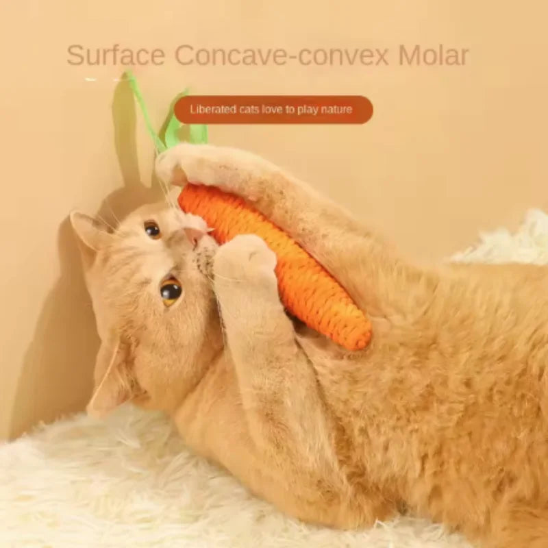 Cat Teething & Play Stick — Interactive Chew Toy for Cats