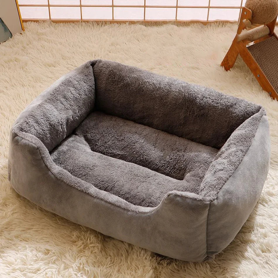 Plush Pet Bed for Cats & Dogs | Soft Breathable Cushion