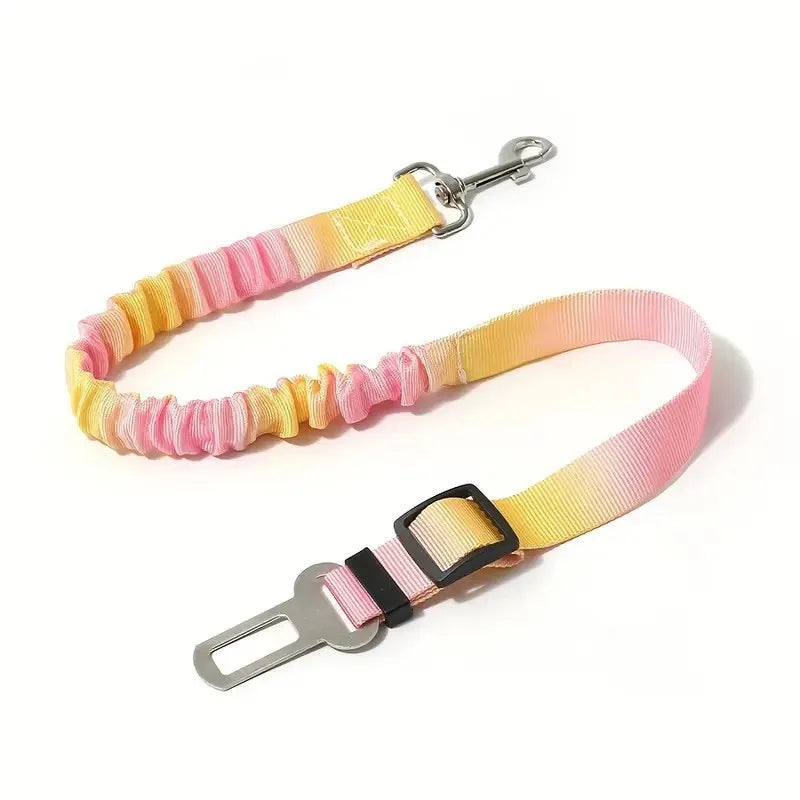 Pet Car Safety Belt – Adjustable Seatbelt Harness for Dogs & Cats