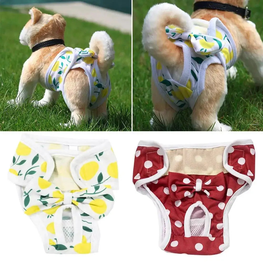 Dog & Cat Washable Physiological Pants – Reusable Pet Diapers for Female Dogs & Cats