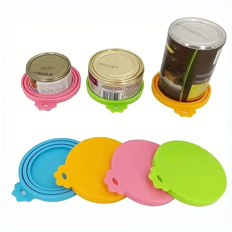 Reusable Silicone Pet Can Lid – BPA-Free Food Cover for Dog & Cat Cans