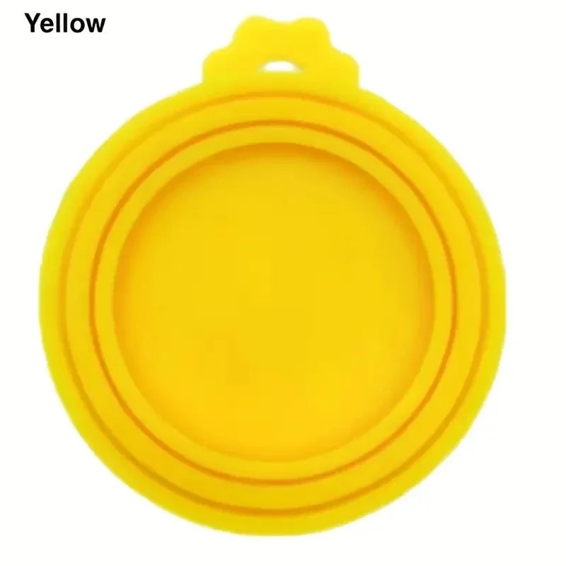 Reusable Silicone Pet Can Lid – BPA-Free Food Cover for Dog & Cat Cans
