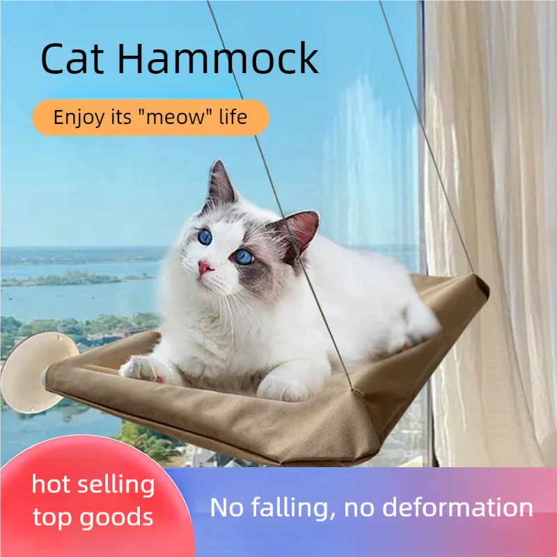 Cat Hammock Window Perch – Cozy Hanging Bed for Cats up to 20 kg