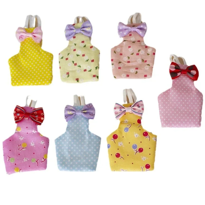 Parrot Diaper Flight Suit – Washable Bird Nappy with Bowtie for Parakeets, Cockatiels & Pigeons