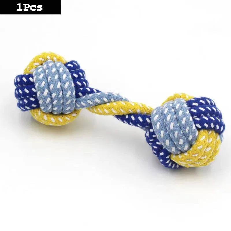 Cotton Rope Dog Toy – Chew & Tug Toy for Puppies & Dogs