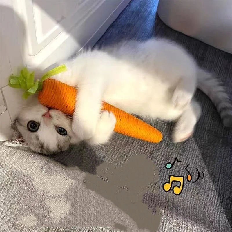 Cat Teething & Play Stick — Interactive Chew Toy for Cats