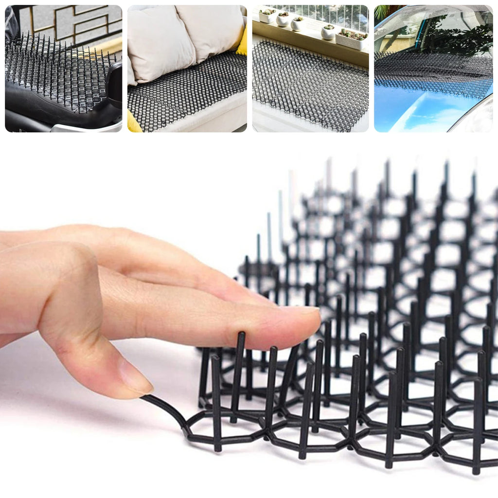 Anti-Cat Spike Mat – Pet-Safe Deterrent for Furniture, Garden & Fences