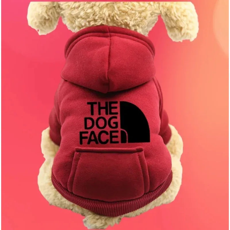 Pet Winter Sweater – Cozy Cowl-Neck Sports Pullover for Dogs & Cats