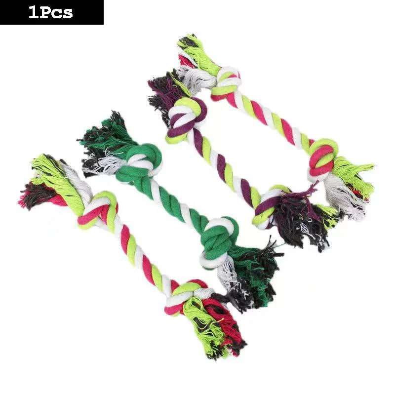 Cotton Rope Dog Toy – Chew & Tug Toy for Puppies & Dogs