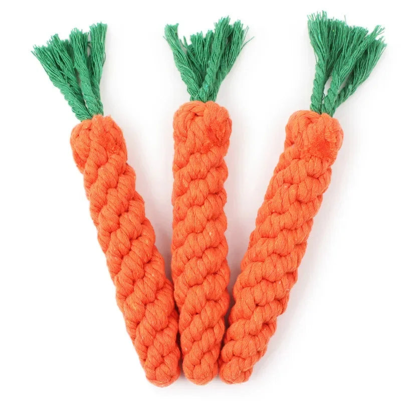 Cotton Rope Dog Toy – Chew & Tug Toy for Puppies & Dogs