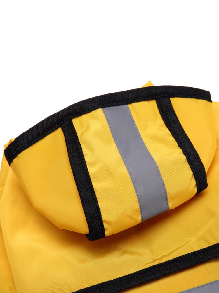 Dog Raincoat – Waterproof & Windproof Jacket for Medium & Large Dogs