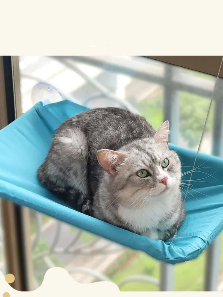 Cat Hammock Window Perch – Cozy Hanging Bed for Cats up to 20 kg