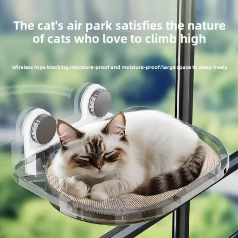 Cat Hammock Window Perch – Cozy Hanging Bed for Cats up to 20 kg