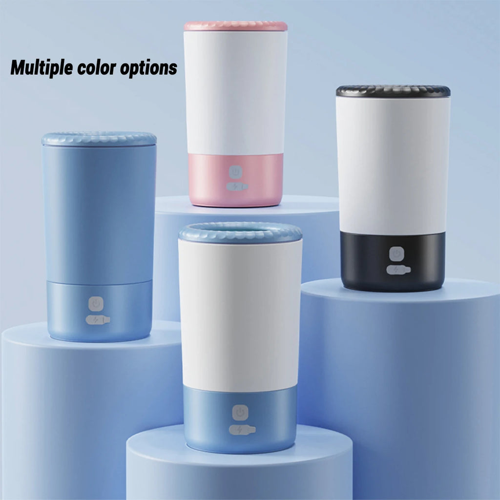 Electric Pet Paw Cleaner – Automatic USB Rechargeable Paw Washing Cup for Dogs & Cats | IPX4 Waterproof