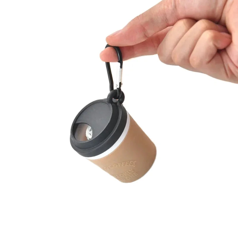 Coffee Cup Pet Waste Bag Dispenser – Portable Dog Walking Accessory