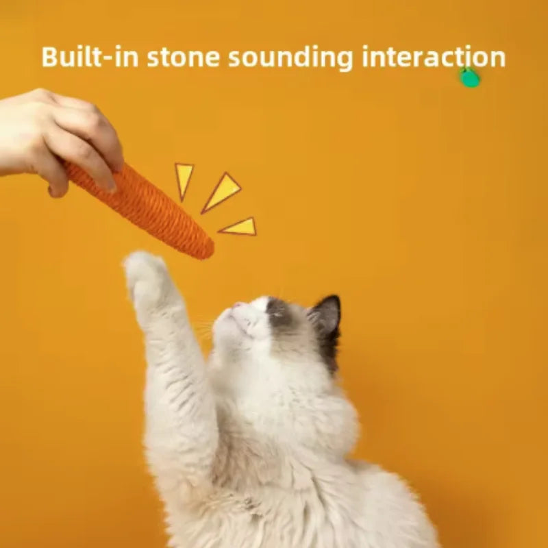 Cat Teething & Play Stick — Interactive Chew Toy for Cats