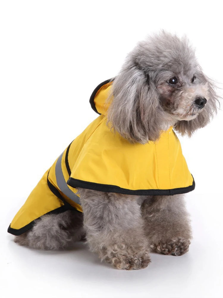 Dog Raincoat – Waterproof & Windproof Jacket for Medium & Large Dogs