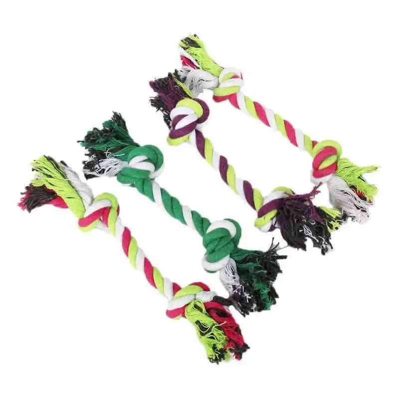 Cotton Rope Dog Toy – Chew & Tug Toy for Puppies & Dogs