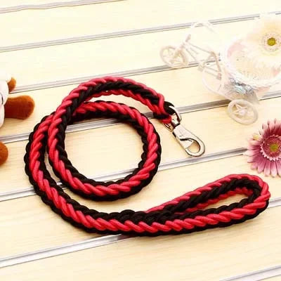 Heavy-Duty Braided Nylon Dog Leash – Strong & Durable for All Dog Sizes | S/M/L/XL
