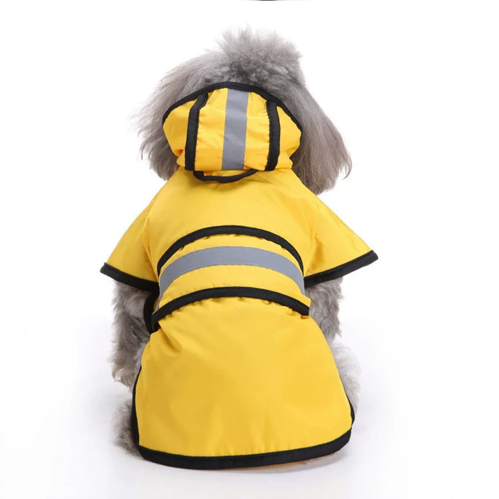 Dog Raincoat – Waterproof & Windproof Jacket for Medium & Large Dogs