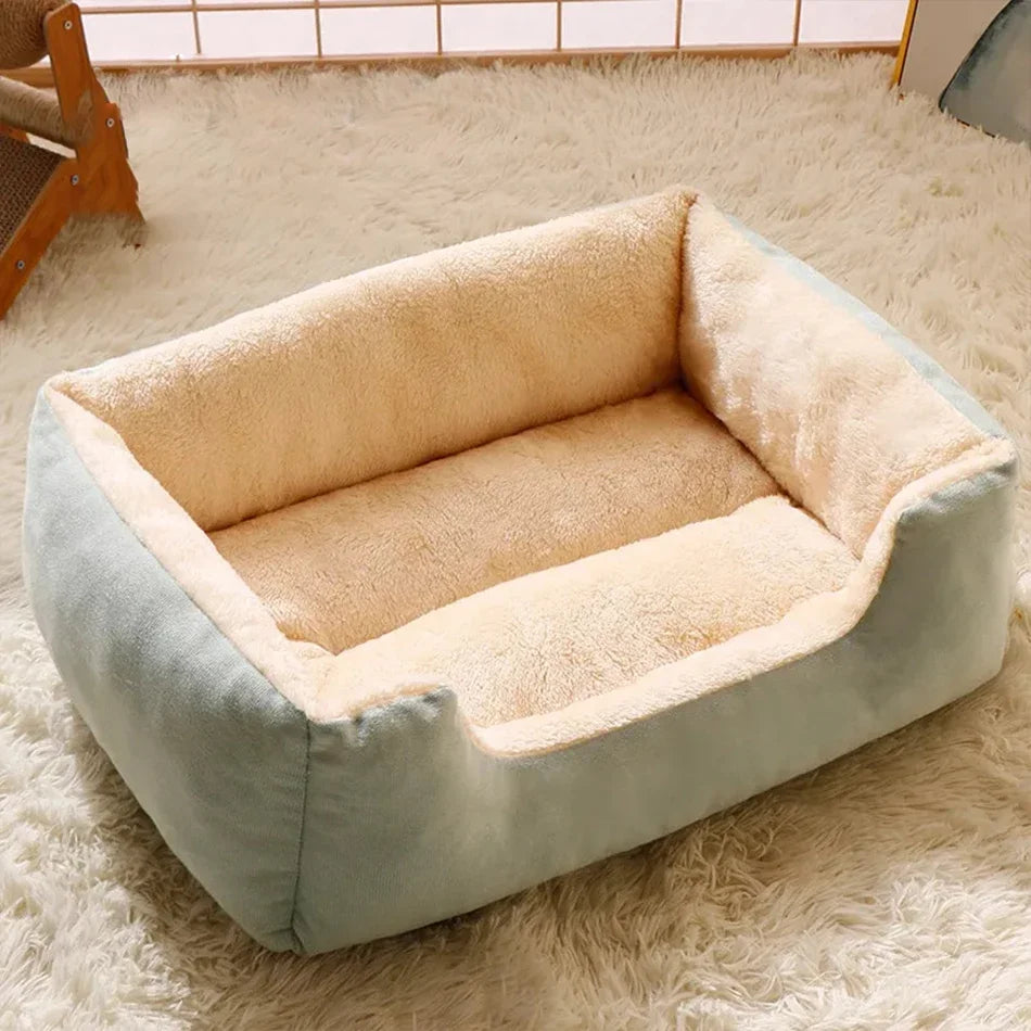 Plush Pet Bed for Cats & Dogs | Soft Breathable Cushion
