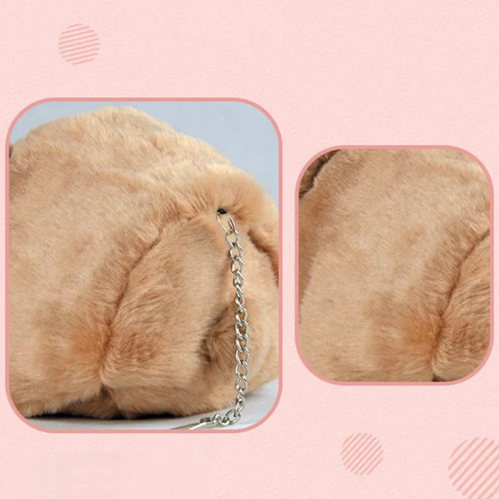 Cozy Small Pet Nest – Winter Warmth Fleece Bed for Hamsters, Rabbits & Squirrels