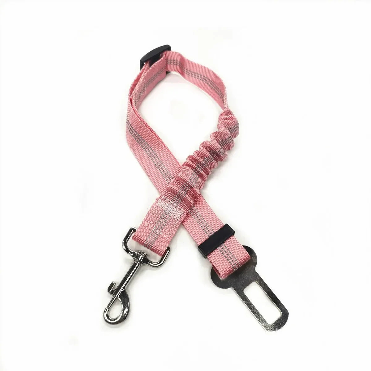 Pet Car Safety Belt – Adjustable Dog & Cat Harness Clip