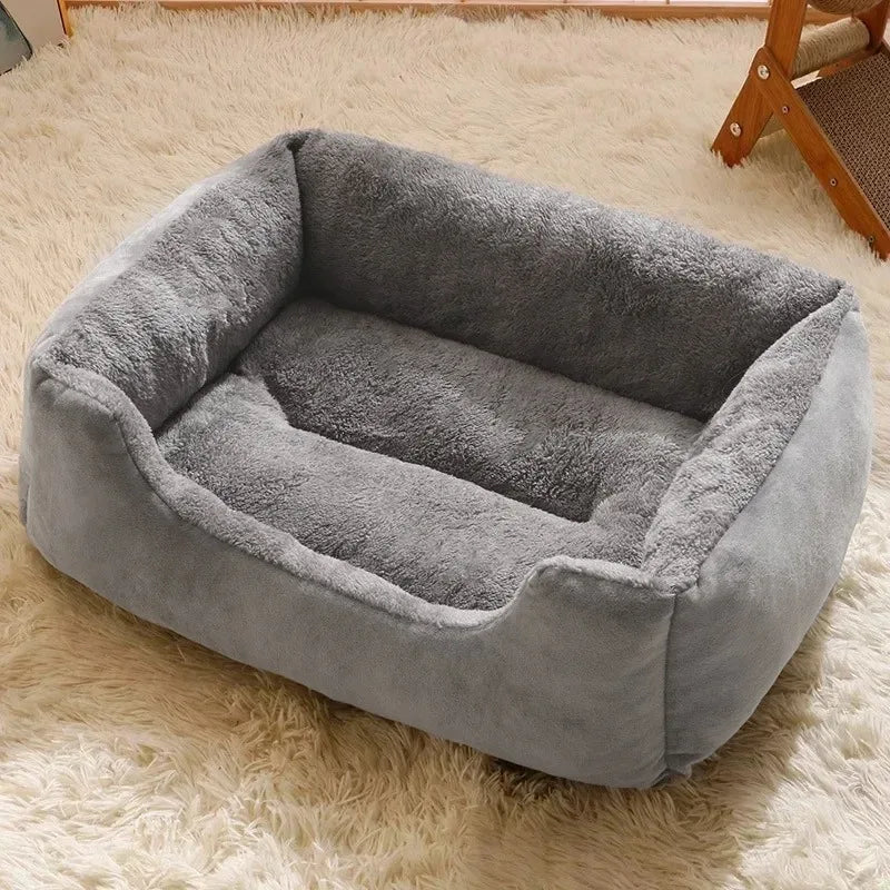 Plush Pet Bed for Cats & Dogs | Soft Breathable Cushion