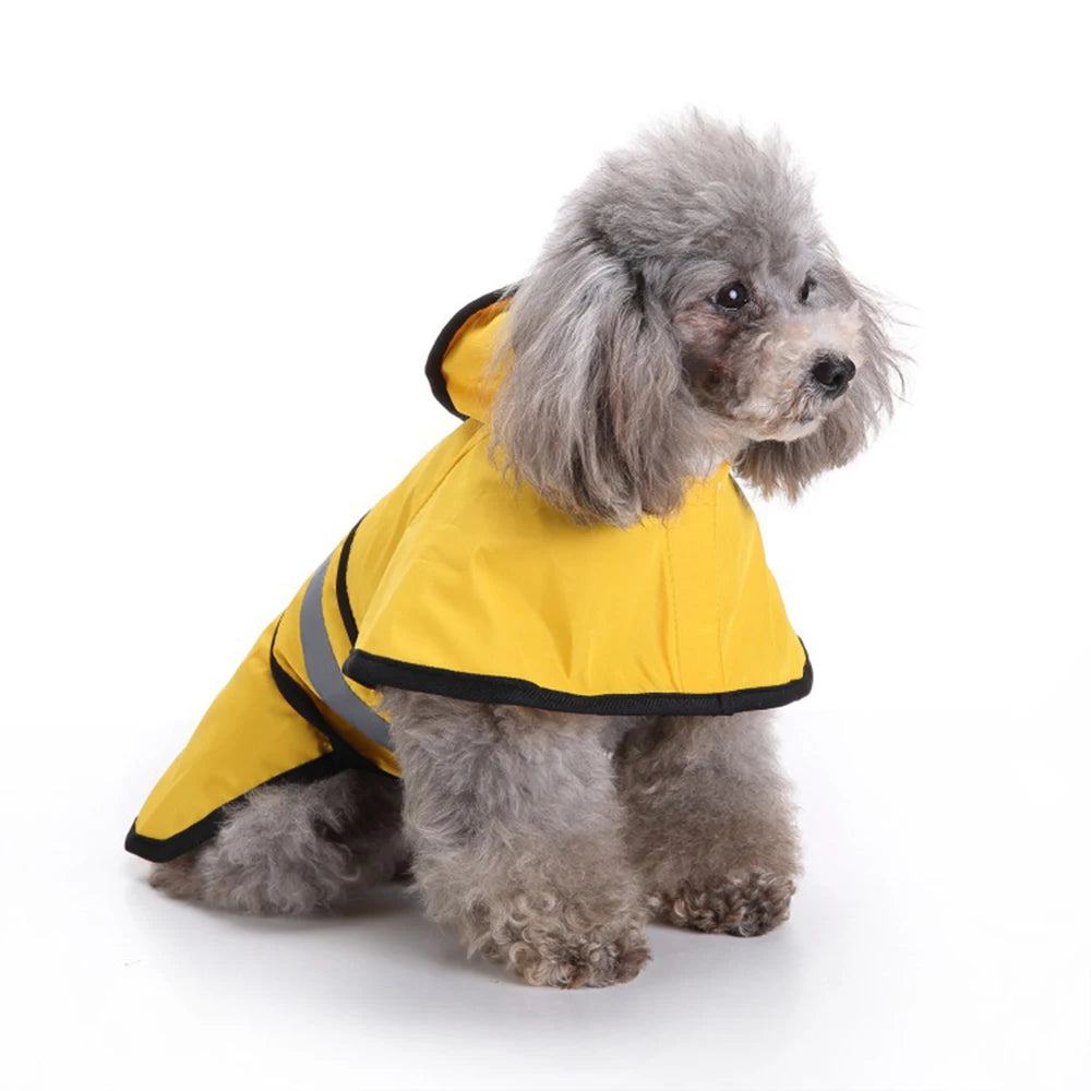 Dog Raincoat – Waterproof & Windproof Jacket for Medium & Large Dogs