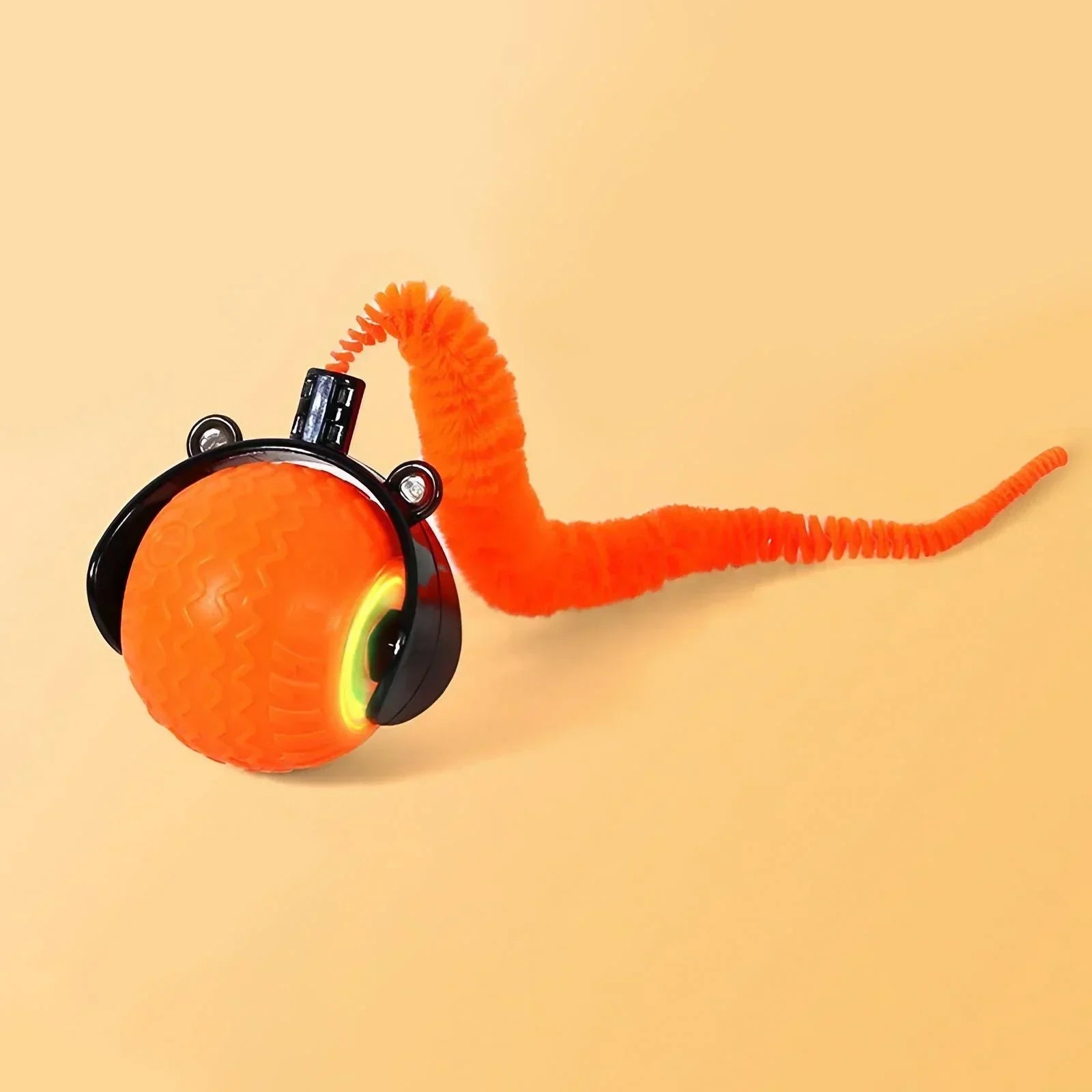 Smart Interactive Cat Ball Toy – Auto-Rolling LED with 3 Speed Modes