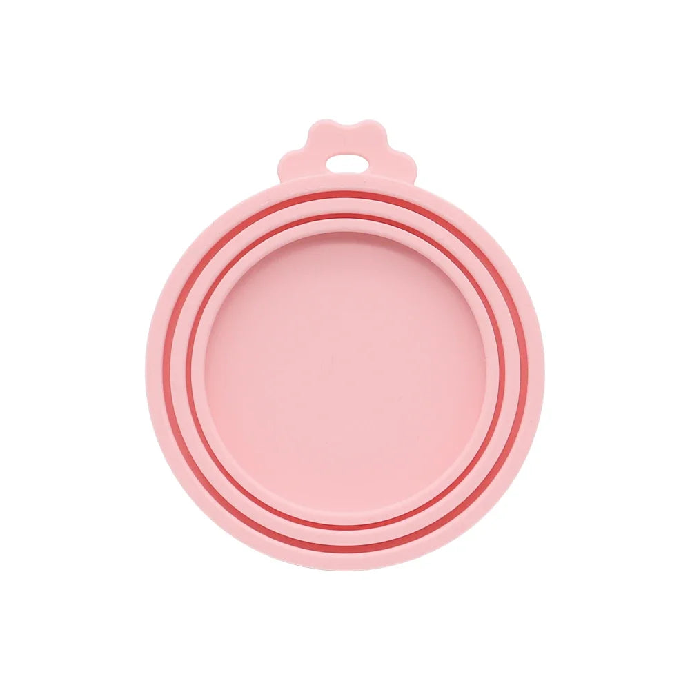 Reusable Silicone Pet Can Lid – BPA-Free Food Cover for Dog & Cat Cans
