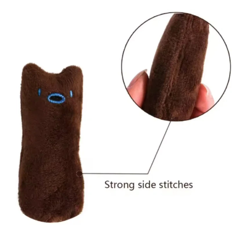 Catnip Velvet Chew Toy – Interactive Plush Toy for Cats & Kittens