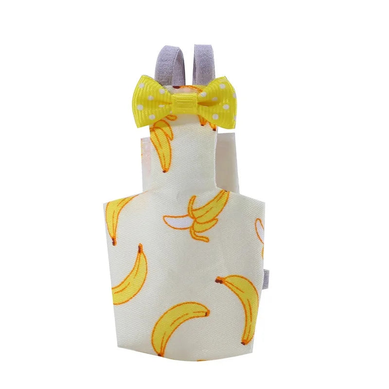 Bird Flight Suit & Diaper with Bowtie – 100% Cotton, Washable