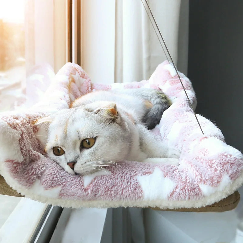 Cat Hammock Window Perch – Cozy Hanging Bed for Cats up to 20 kg