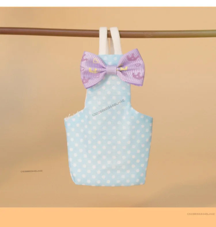 Parrot Diaper Flight Suit – Washable Bird Nappy with Bowtie for Parakeets, Cockatiels & Pigeons