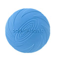 Silicone Flying Disc Dog & Cat Toy – Durable Rubber Frisbee for Interactive Play