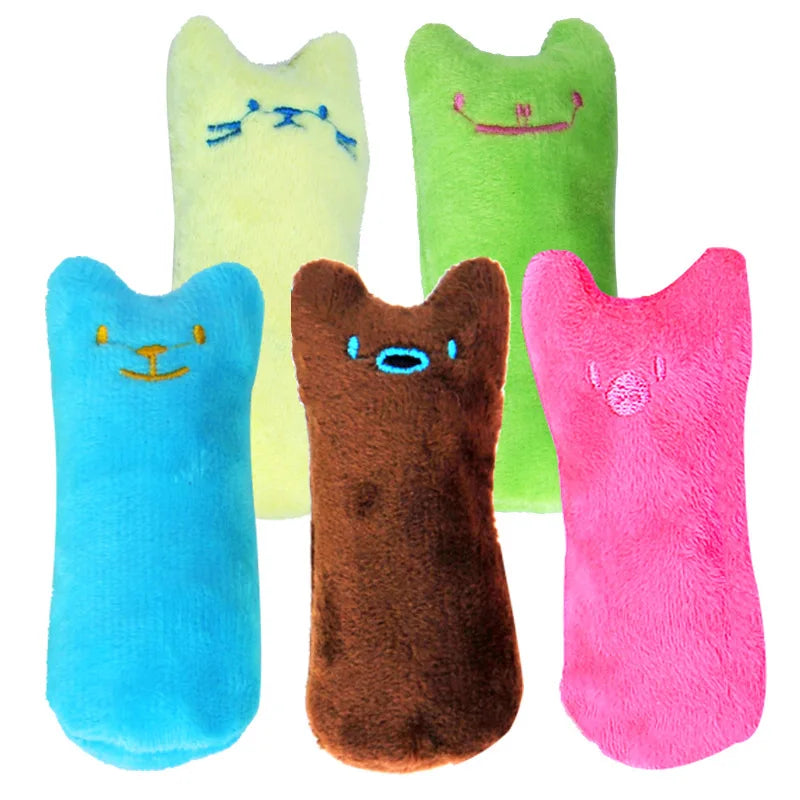 Catnip Velvet Chew Toy – Interactive Plush Toy for Cats & Kittens