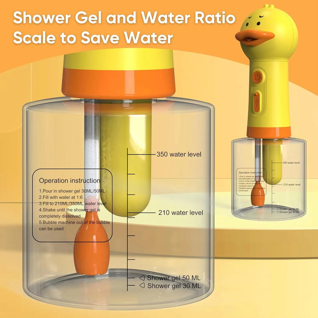 Electric Pet Foam Bath Dispenser – USB Rechargeable | Dog & Cat Grooming