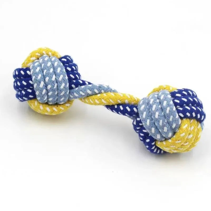 Cotton Rope Dog Toy – Chew & Tug Toy for Puppies & Dogs