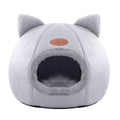 Cozy Cave Cat Bed – Removable Cushion, Breathable & Warm Pet House for Cats & Small Dogs