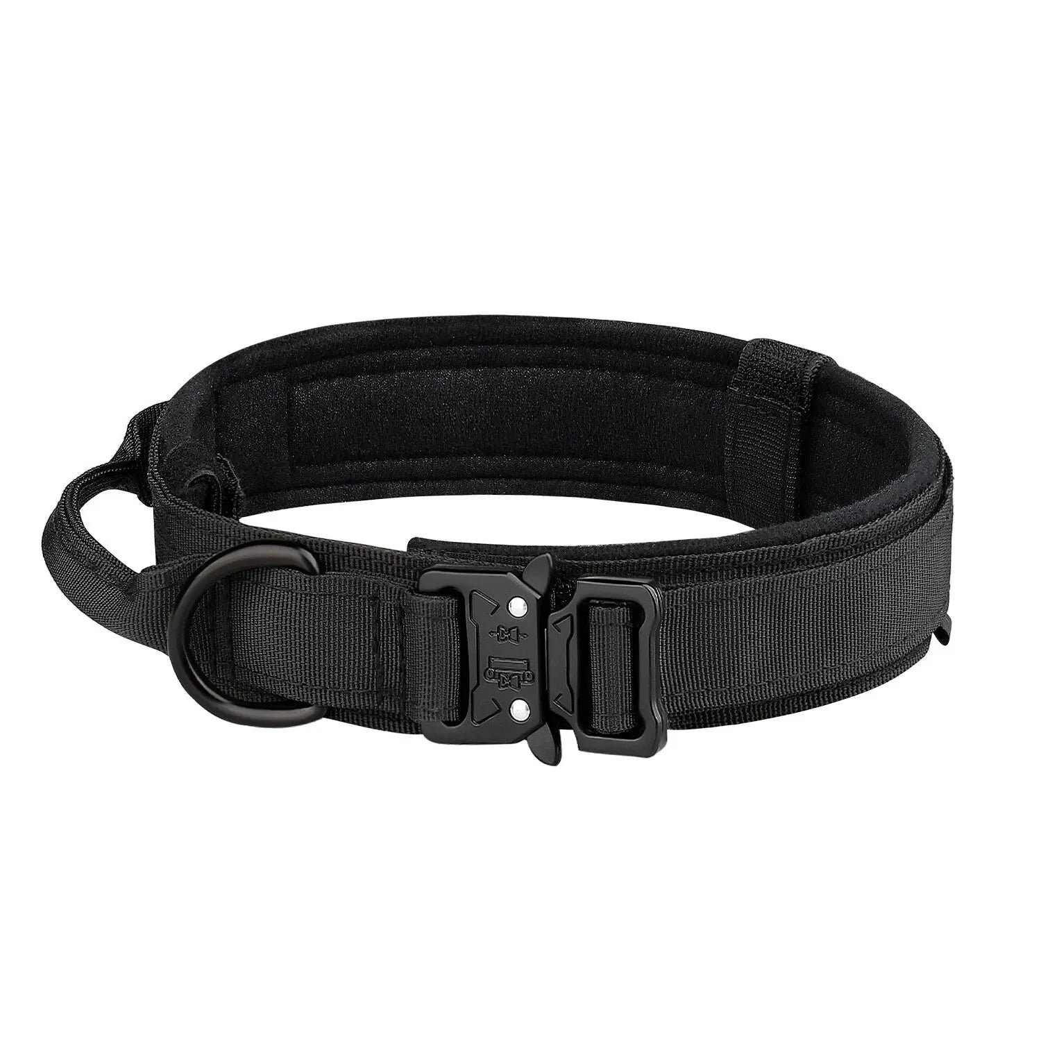 Tactical Dog Collar – Heavy-Duty Nylon with Metal Buckle | M, L, XL