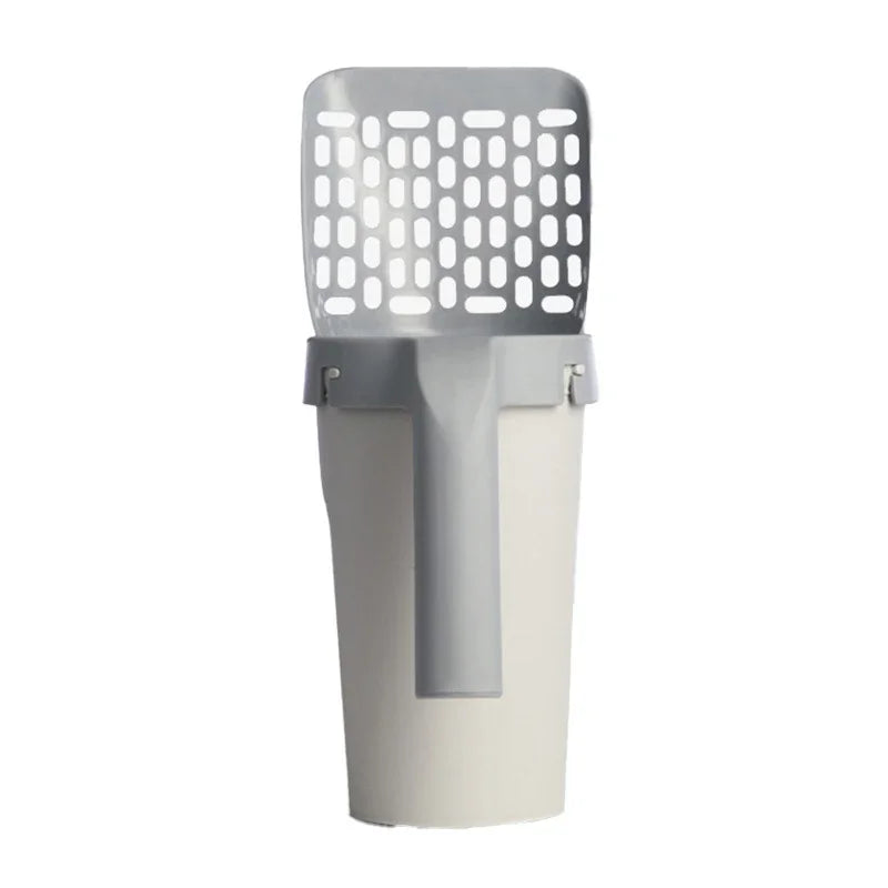 Cat Litter Scoop with Waste Bin – Self-Cleaning Cat Toilet Accessory