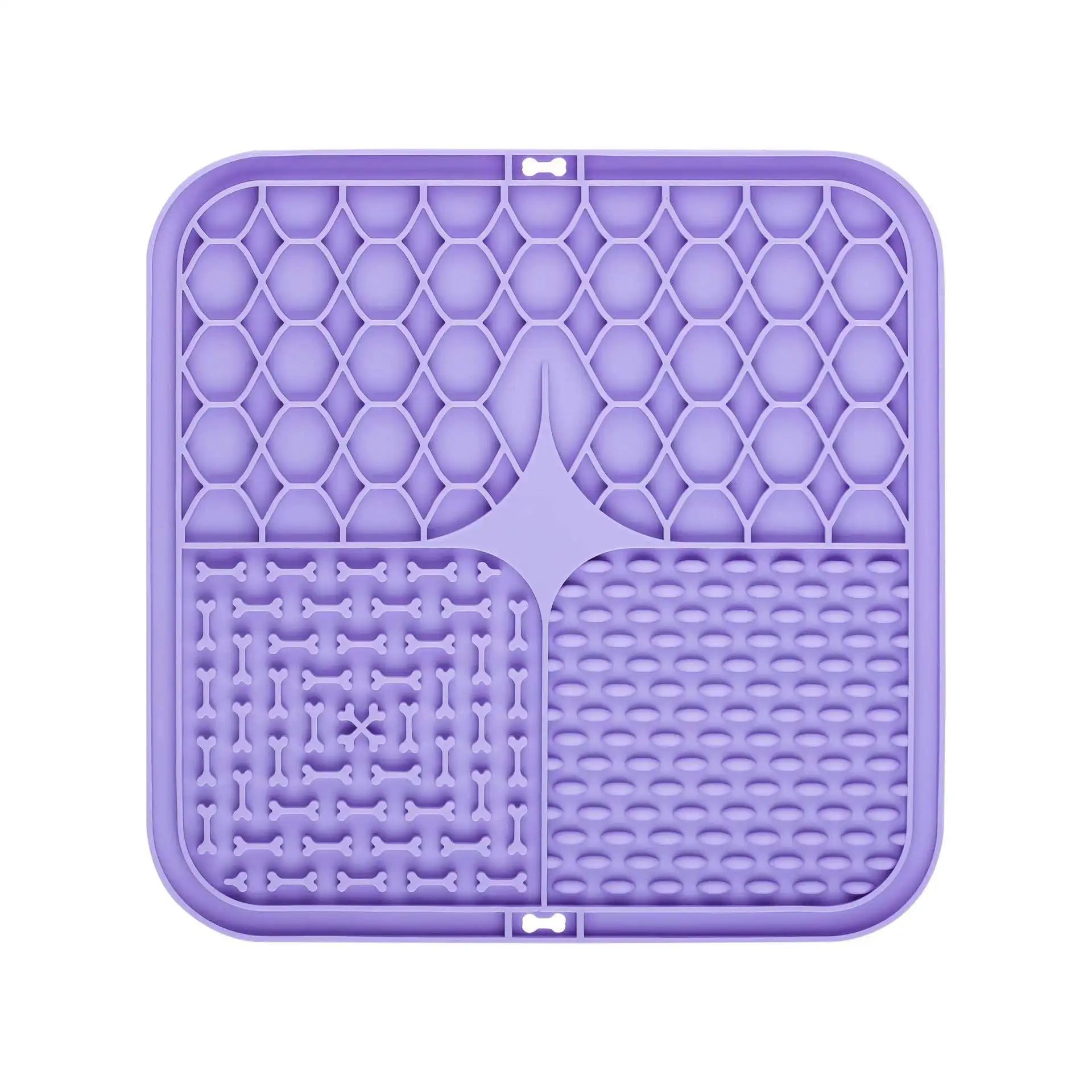 Silicone Pet Lick Mat – Slow Feeder & Distraction Pad for Dogs & Cats | 1 or 5 Pack